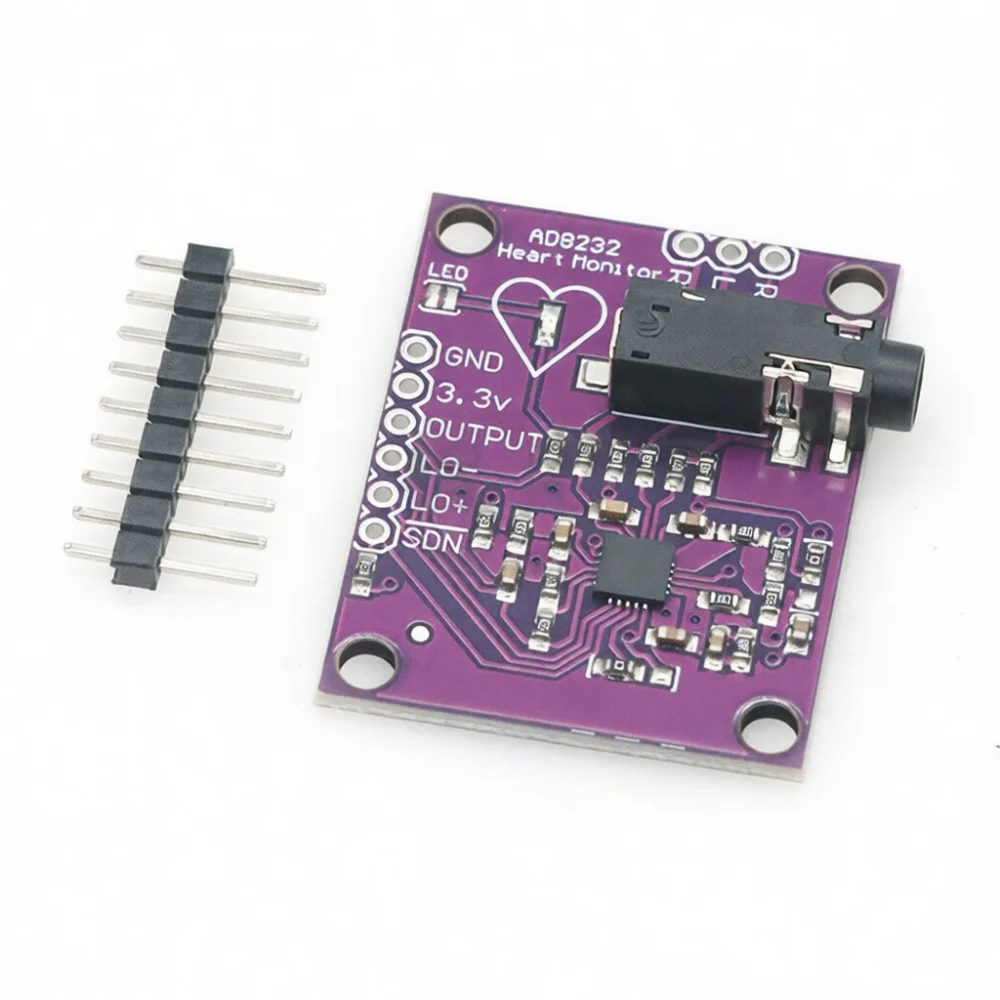 Diy Electronics Circuits - ECG Monitoring Sensor Module AD8232 Pulse