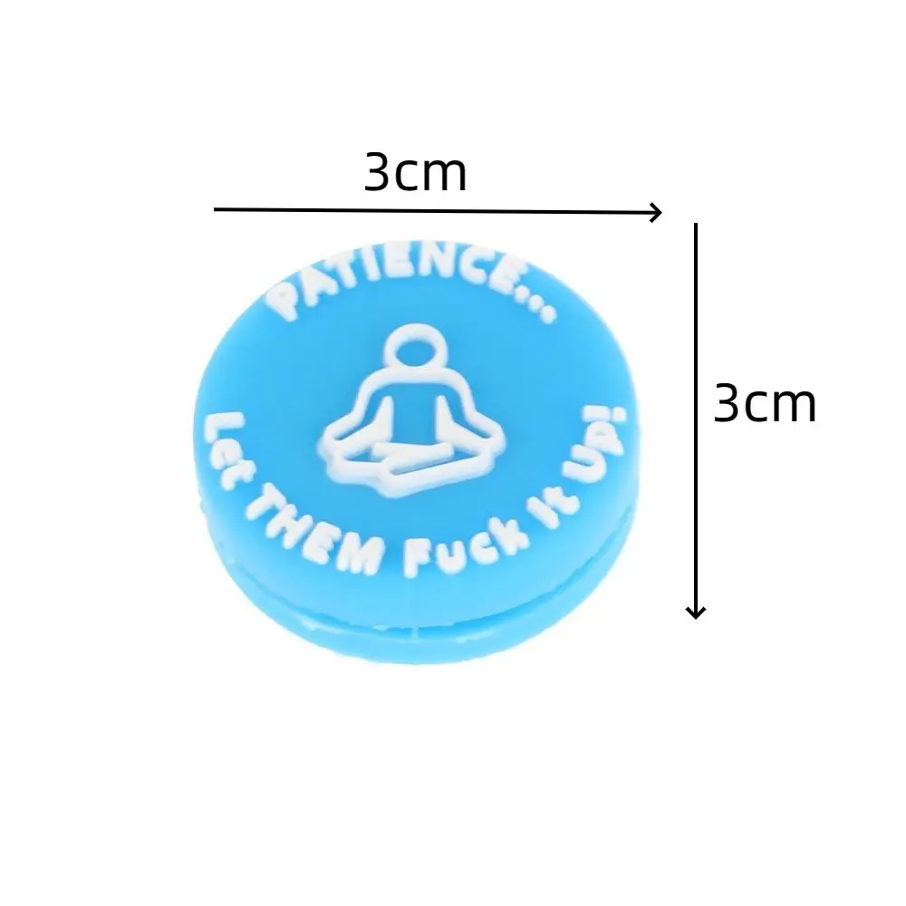 New Fun Slogan Tennis Racket Silicone Shock Absorber Tennis Damper Funny Vibration Dampener Unique Gift