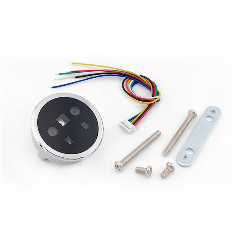 【BRILLIANT 】FP002 Double Lens Infrared Sensing Recognition Module For Facial And Palm Vein Detection, Circular Design