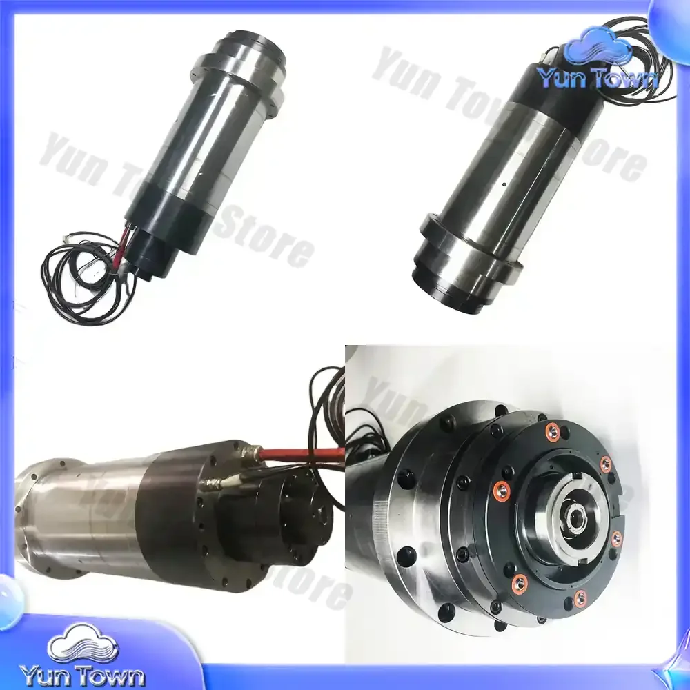 Water Cooling Professional Custom HSK63A Milling Spindle Motor for CNC Machine Parts Accessories Industrial Machinery Tools