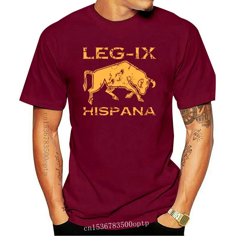 Man Clothing Roman Legion Shirt Legio Ix Hispana Spanish 9th Legion History Lovers T Shir White T Shirt Animes Hipster Hot