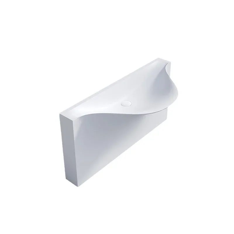 Washbasin Polymer artificial stone acrylic wall washbasin Light luxury art
