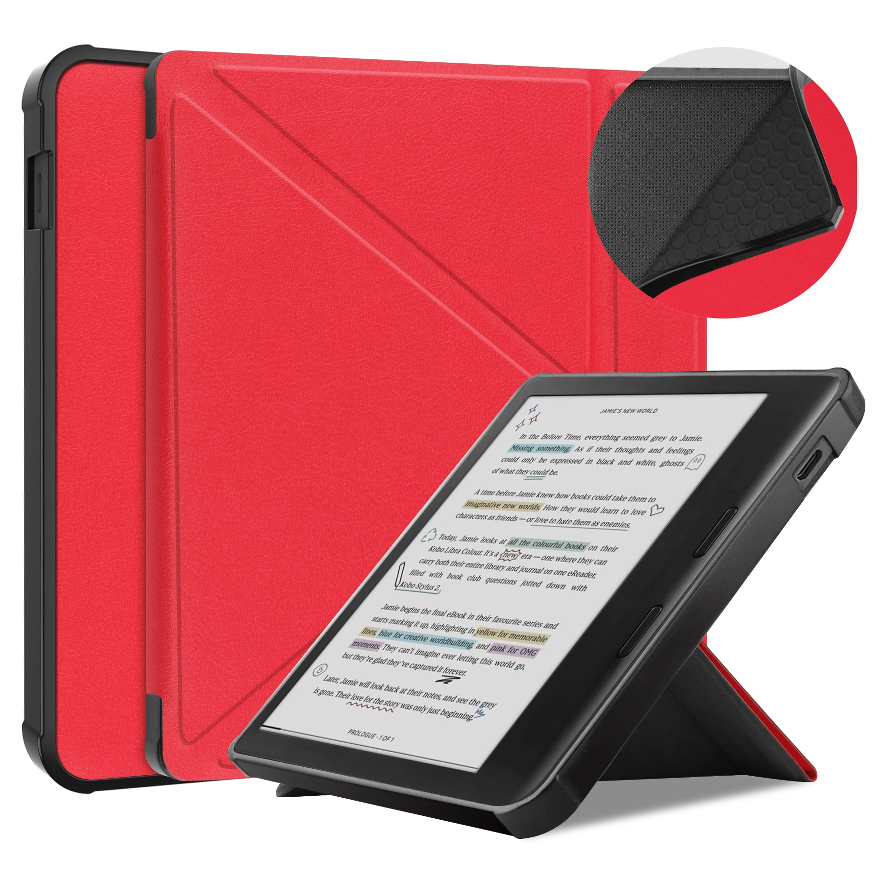 

For Kobo Libra Color 2024 7inch Ebook Protective Sleeve N428 TPU Protective Shell