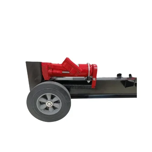 splitters for mountain towing with large tires 12Ton wood log cutter and splitter firewood processor