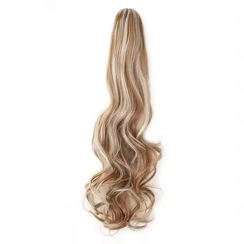 Claw Clip Ponytail Extension 18"&24 Clip in Wavy Synthetic Ponytail Hair Extensions Long Pony Tails for Women Extensions - Image 15