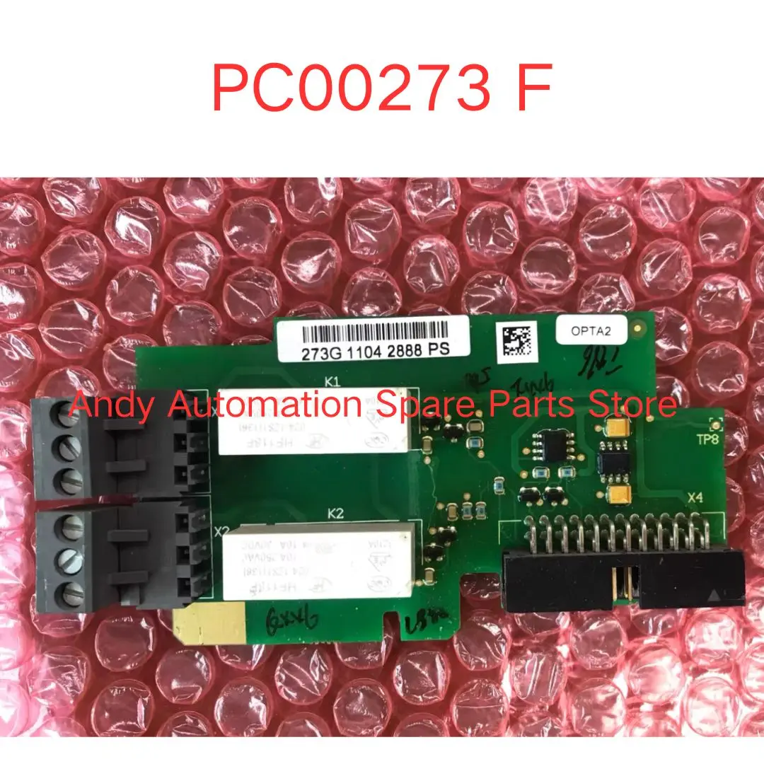 

Б/у инверторные аксессуары Карта ввода-вывода OPTA2 273G PC00273F Карта связи PC00273 F