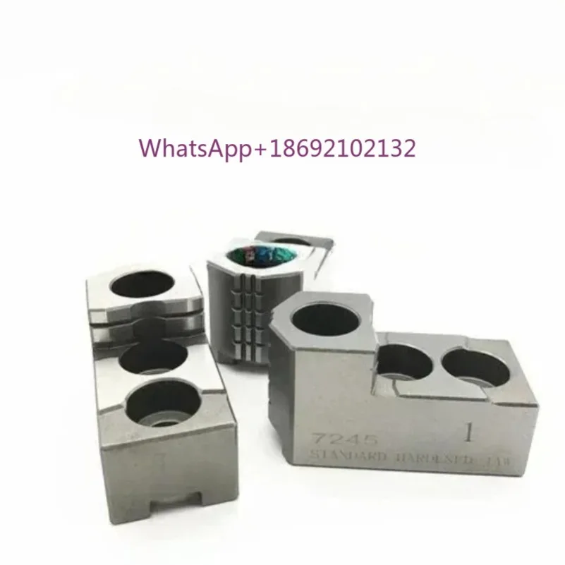 Hydraulic Hard Claw Three Jaw Chuck Strong Step Claws for CNC Lathe Machine High Precision Standard 5 Inch 6 8 10 Inches