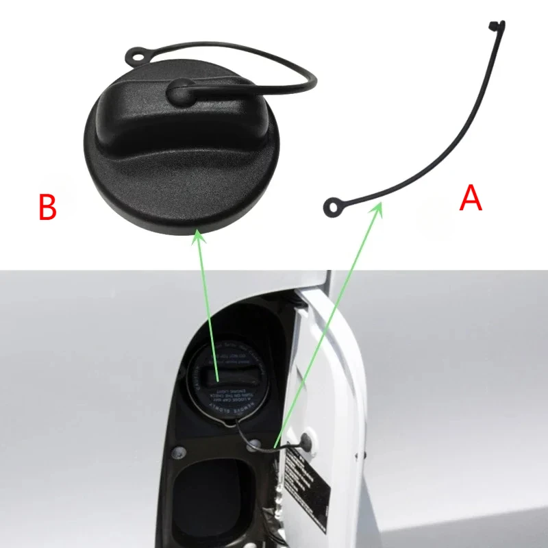 Öl Tankdeckel Tankdeckel und Kabel Seil für Mercedes Benz Sprinter Vito Viano W639 W638 W447 W906 W903 A 0004704605