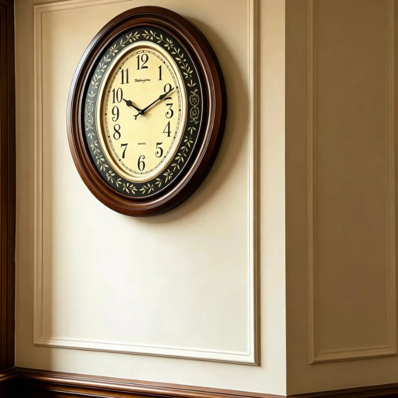 Nordic Fashion Clock Wall Luxury Aesthetic Modern Design Clock Wall Vintage Living Room Relogio De Parede Ornaments Home Decor