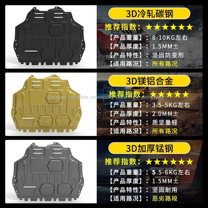 Suitable for 16 Porsche Maca Engine Lower Shield Transmission Shield 2016 Chassis Shield Armor