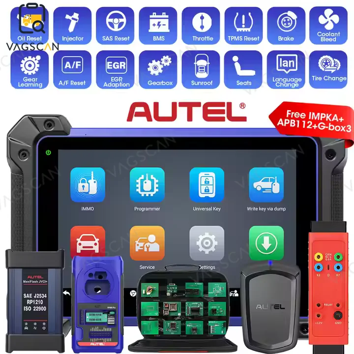 

Autel IM608 II MaxiIM 608 Полный ключевой программатор OBD2 Сканер IM608II Автомобильный диагностический инструмент IMMO Программирование ключей PK IM508 IM508S
