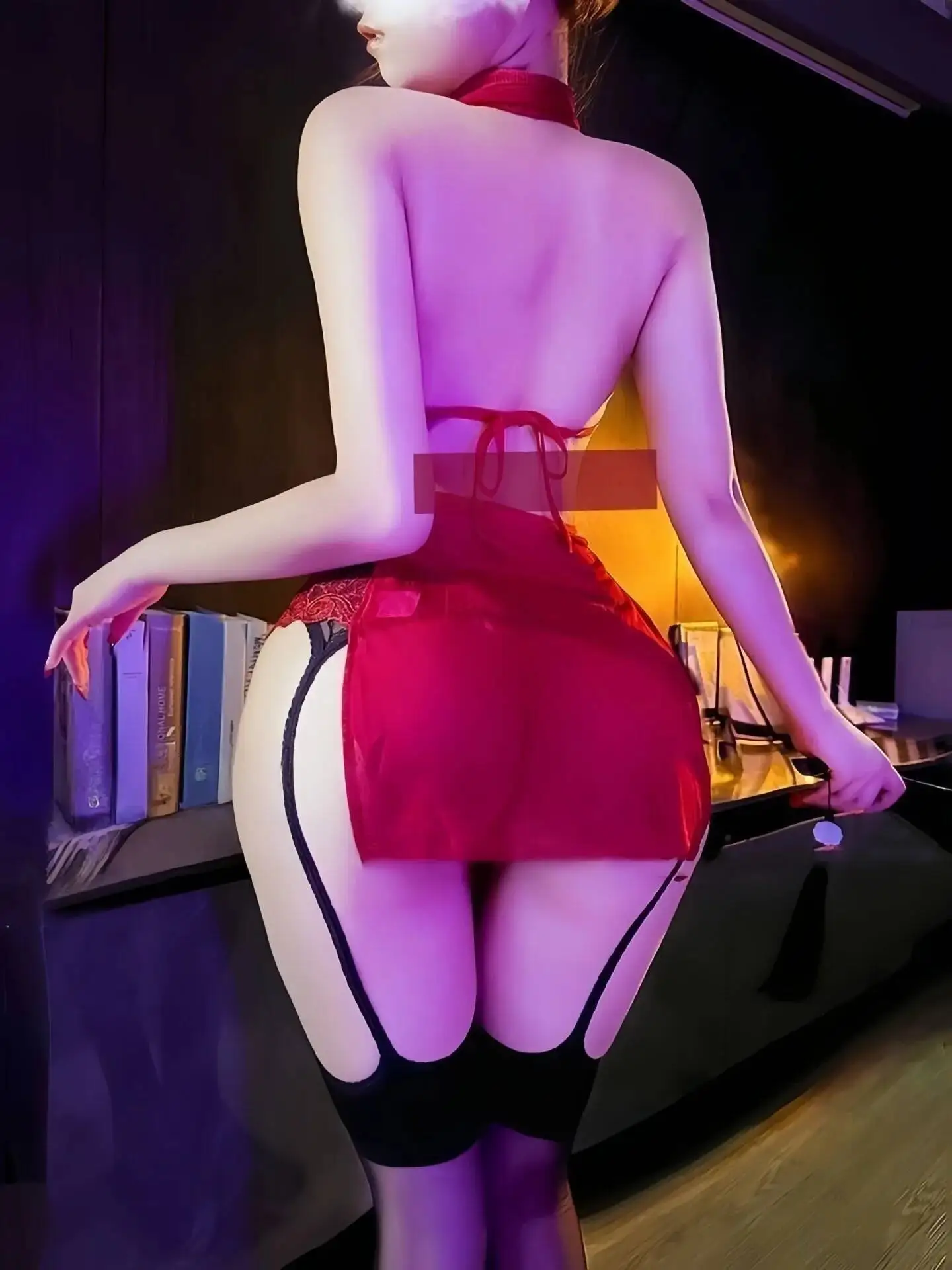 Sexy 2025 Nuovo Cheongsam Uniforme Pigiama Vestito Elegante Esotico SM Maglia di Pizzo Sheer Hot Sexy Donne Mini Vestito 2025 Nuove Magliette E Camicette LN8A