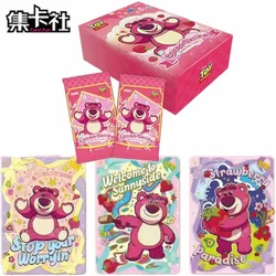 Card Fun Disney Lotso Card Lots-o'-Huggin' Bear Anime Bag Birthday Pink Bear Collectible Cards Children Toy Gifts