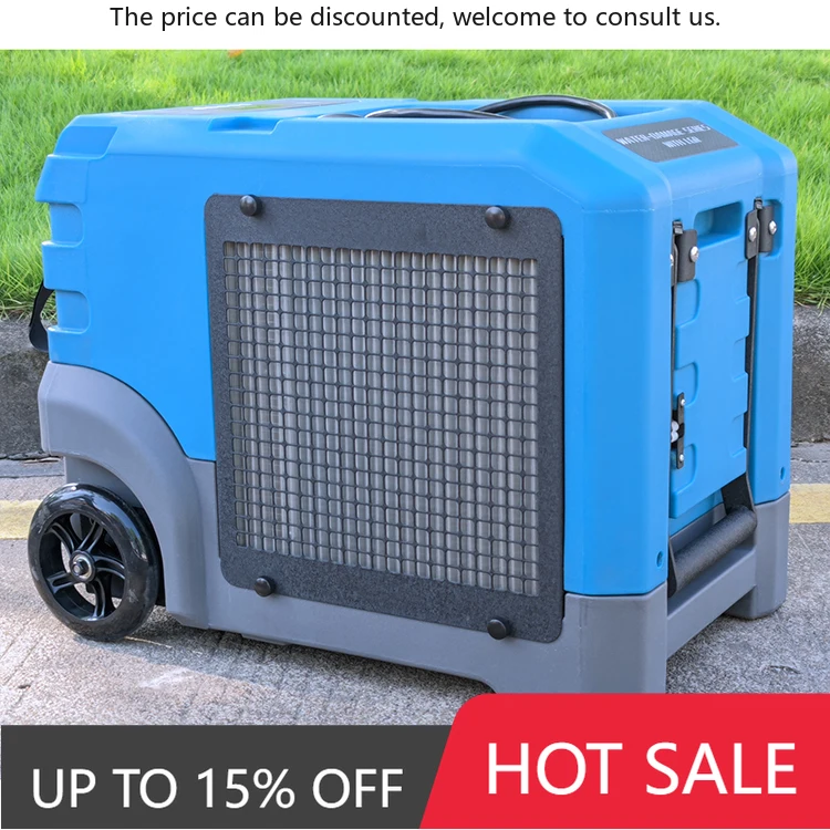 

Preair Commercial App Control 105 Pints Water Damage Restoration Industrial Dehumidifier