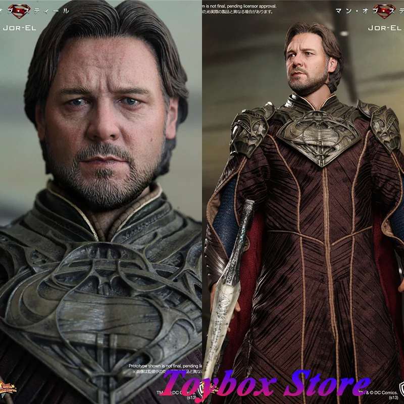 

Движущаяся модель солдата Jor-El HOTTOYS HT 1/6 MMS201, модель отец Супермена, Супермена: Человек из стали, полный комплект фигурок 12 дюймов