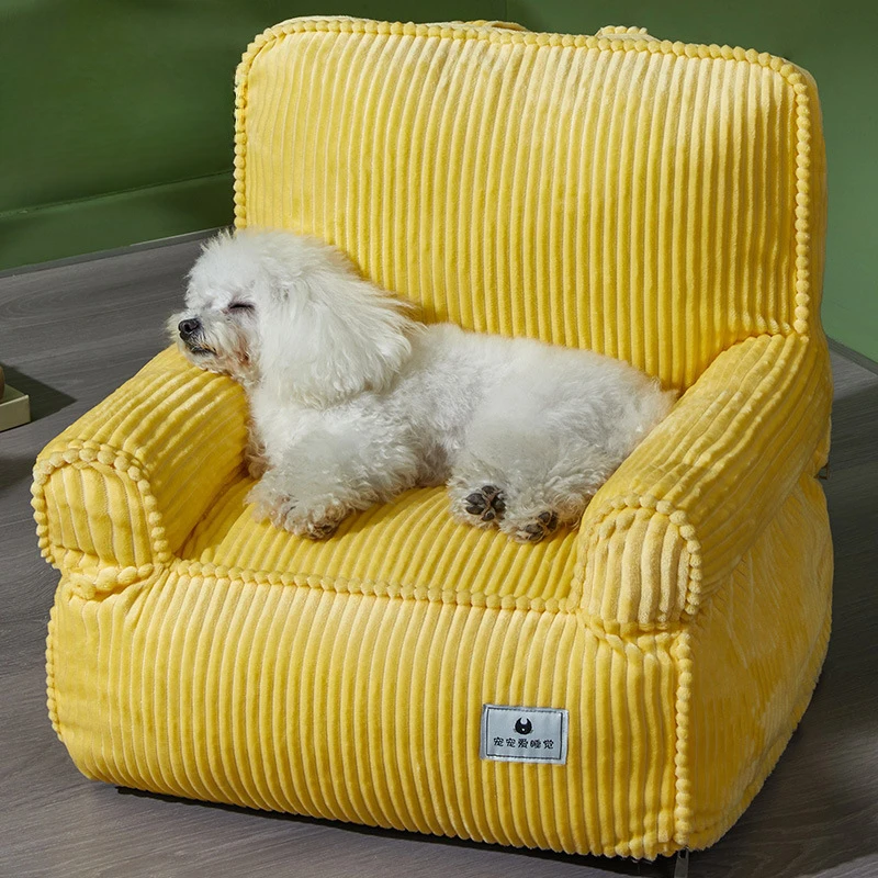 

Dog Cat Beds Kennel Four Seasons Universal Removable and Washable Dog Bed Teddy Sleeping Sofa Cat Bed Cat Nest Pet Bed