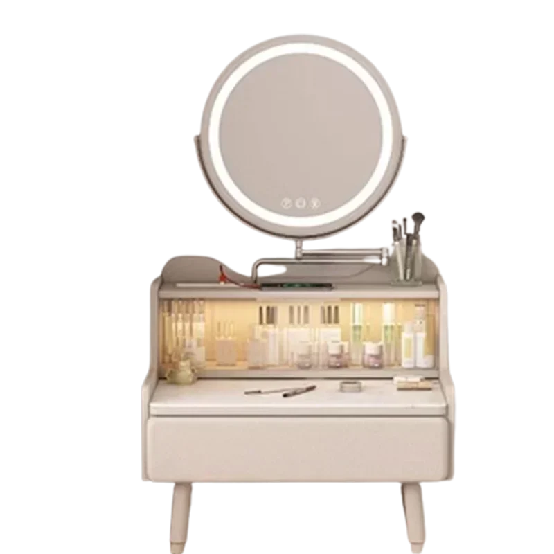

+Luxury Modern Vanity Table Storage White Nordic Beauty Bedroom Dresser Drawers Organizer Organizer Vestidores Trendy Furniture