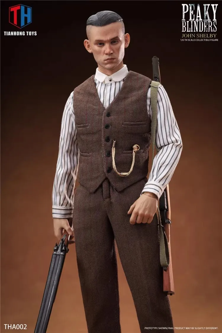 THTOYS TH:A002 1/6 soldado PEAKY BLINDERS JOHN SHELBY conjunto completo 12 ''figura de acción modelo de juguete en Stock
