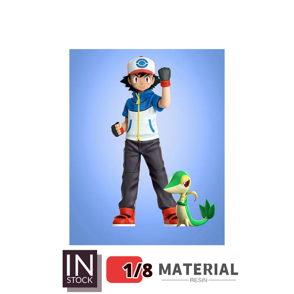 [PREORDER] 1/8 Resin Figure [STS] - Ash Ketchum & Snivy