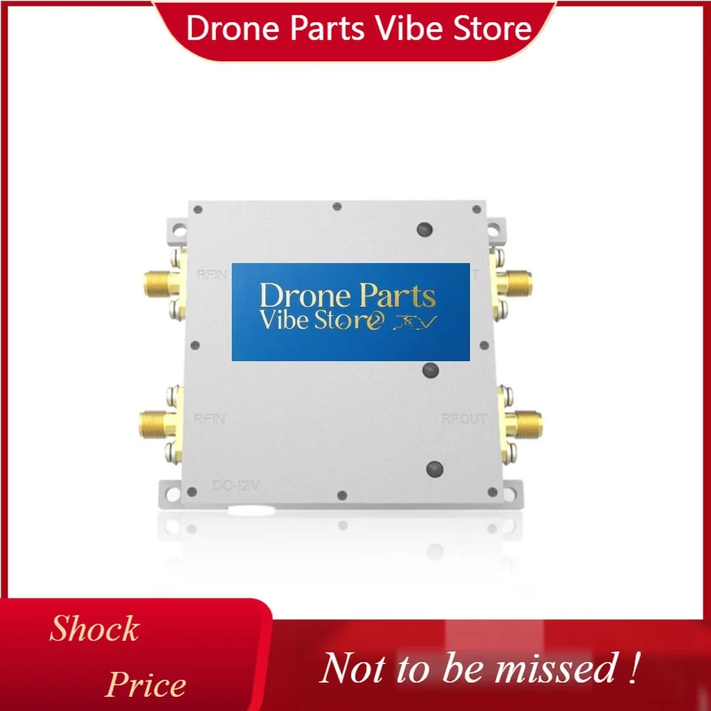 

DParts15.8GHz 4W 36dBm Dual Band Channel Signal Booster Amplifier Range For Extend Dr-one Route
