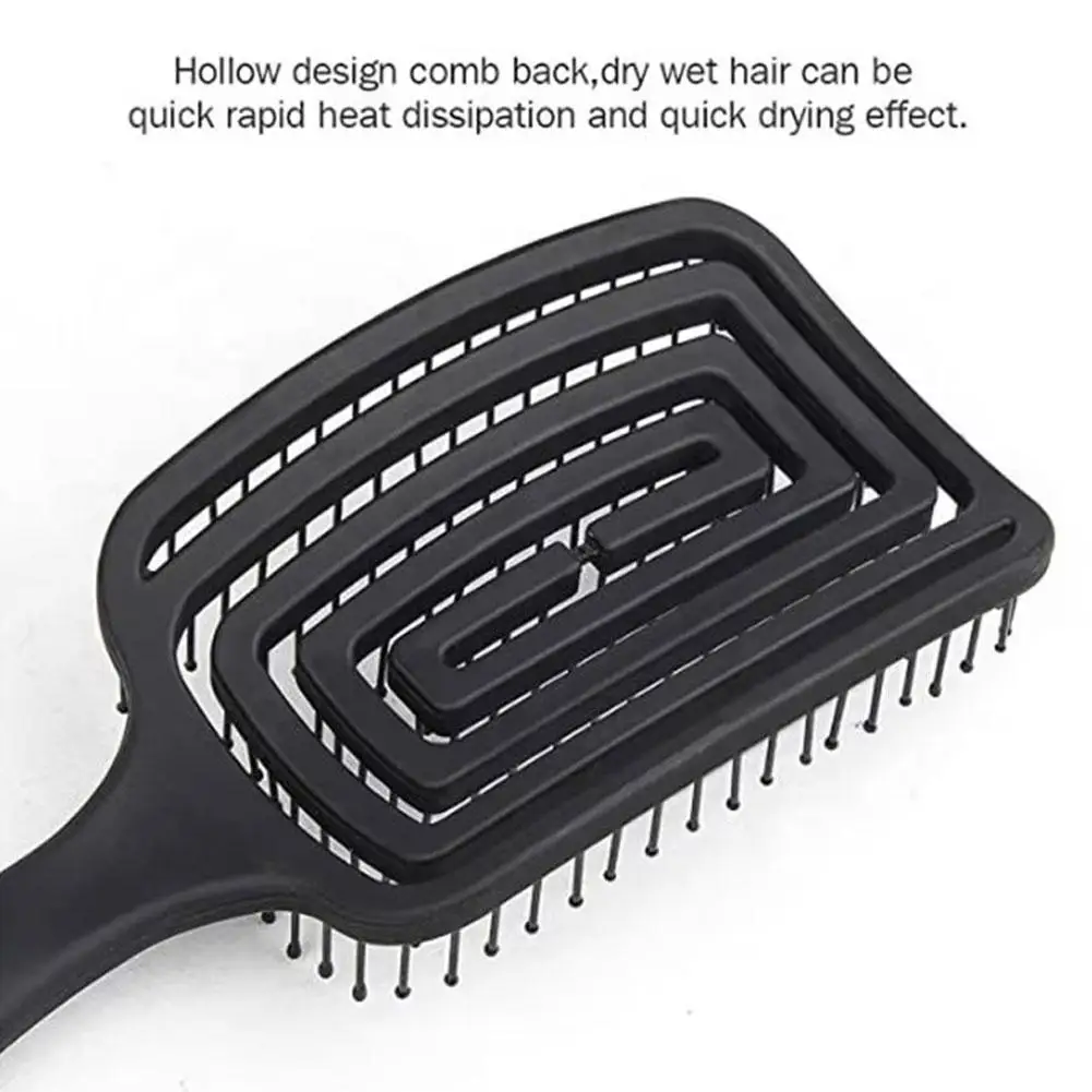 Hair Detangling Brush Massage Comb, Scalp Massage & Reducing Breakage,Curly Hair Brush For Fine, Thick, Curly,Hair Care Comb