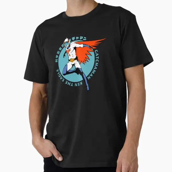 

368 Eagle Circle Battle of the Planets Anime Gift t shirt Gatchaman graphic tee Y2K Clothes 100% cotton printed Large size Tops