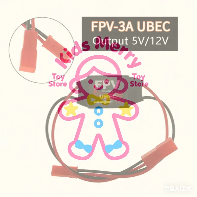 1Pc 3A DC-DC 5V / 12V Converter Step Down Module UBEC BEC Mini BEC For RC Airplane Quadcopter Cameras Brushless Gimbals