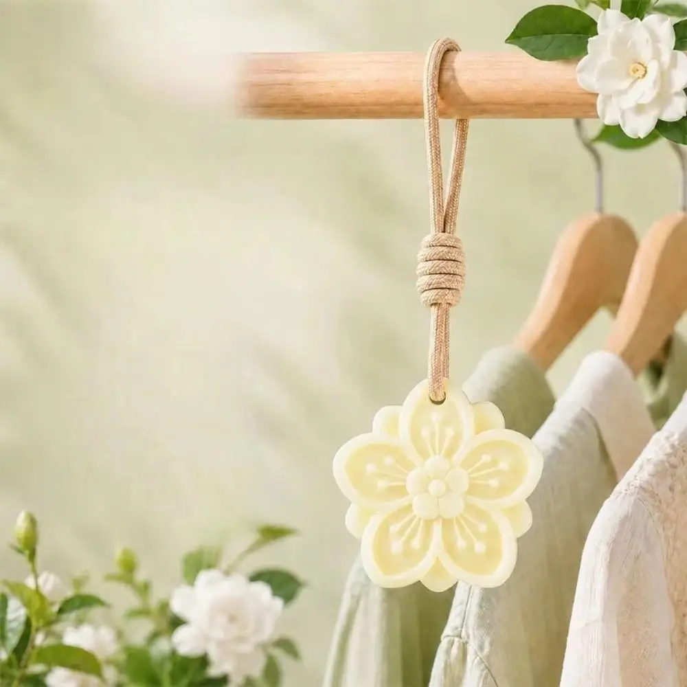 Gardenia Scented Gardenia Wax Tablet Solid Wax Long Lasting Fragrance Scented Wax Tablet Hanging Hanging Wax Sachet