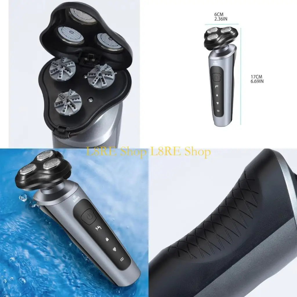 

L8RE Электрические бритвы Бритвы беспроводной триммер для бороды для мужчин Триммер для волос 3 дюйма в 1