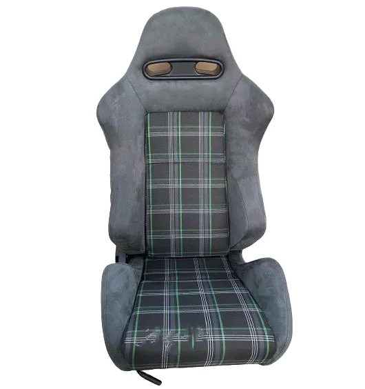 

Hot Sale Jiabeir Universal Reclinable Gray Suede Racing Seats 1098 Series