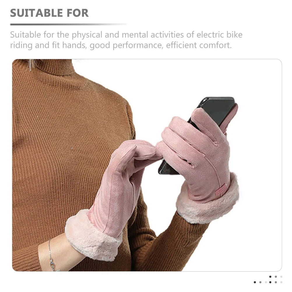 USB Heated Gloves Thermal Mitts for Riding Warm Outdoor Hand Warmers Electric Skiing Men Portable Winter