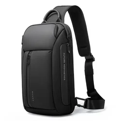 Chikage bolso de pecho de gran capacidad de ocio Simple, bolso cruzado portátil multifunción Unisex, bolso de hombro de alta calidad para hombres