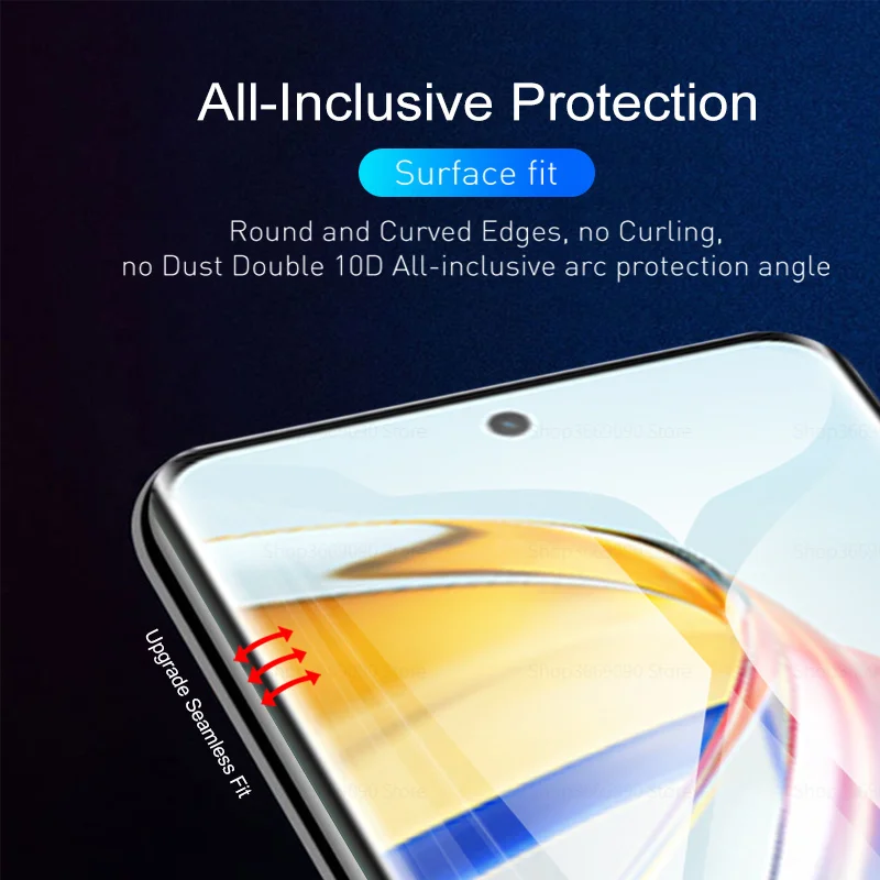 6In1 Front Back Hydrogel Film For Honor X9b Camera Lens Screen Protector Honar Xonor X50 X 50 50X Honorx50 5G 6.78Inch Cover