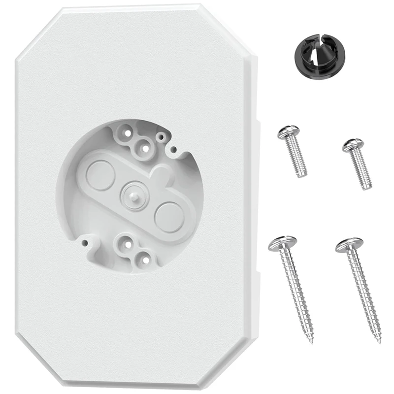 Siding Mounting Kit, 8141DBL Outdoor Light Mounting Block, Siding Mounting Plate For Lap Double And 4 Inch Siding