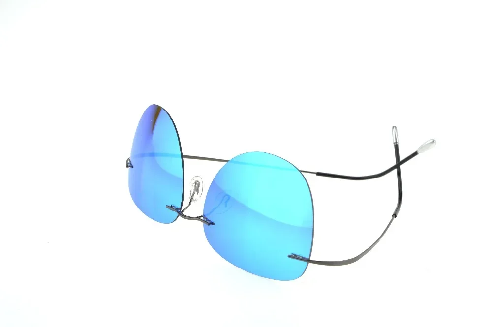 ICE  RIMLESS B-TITANIUM Large Size Driver's Tac Enhanced Polarized For Polarised Fishing Uv 400 Women Sunglasses