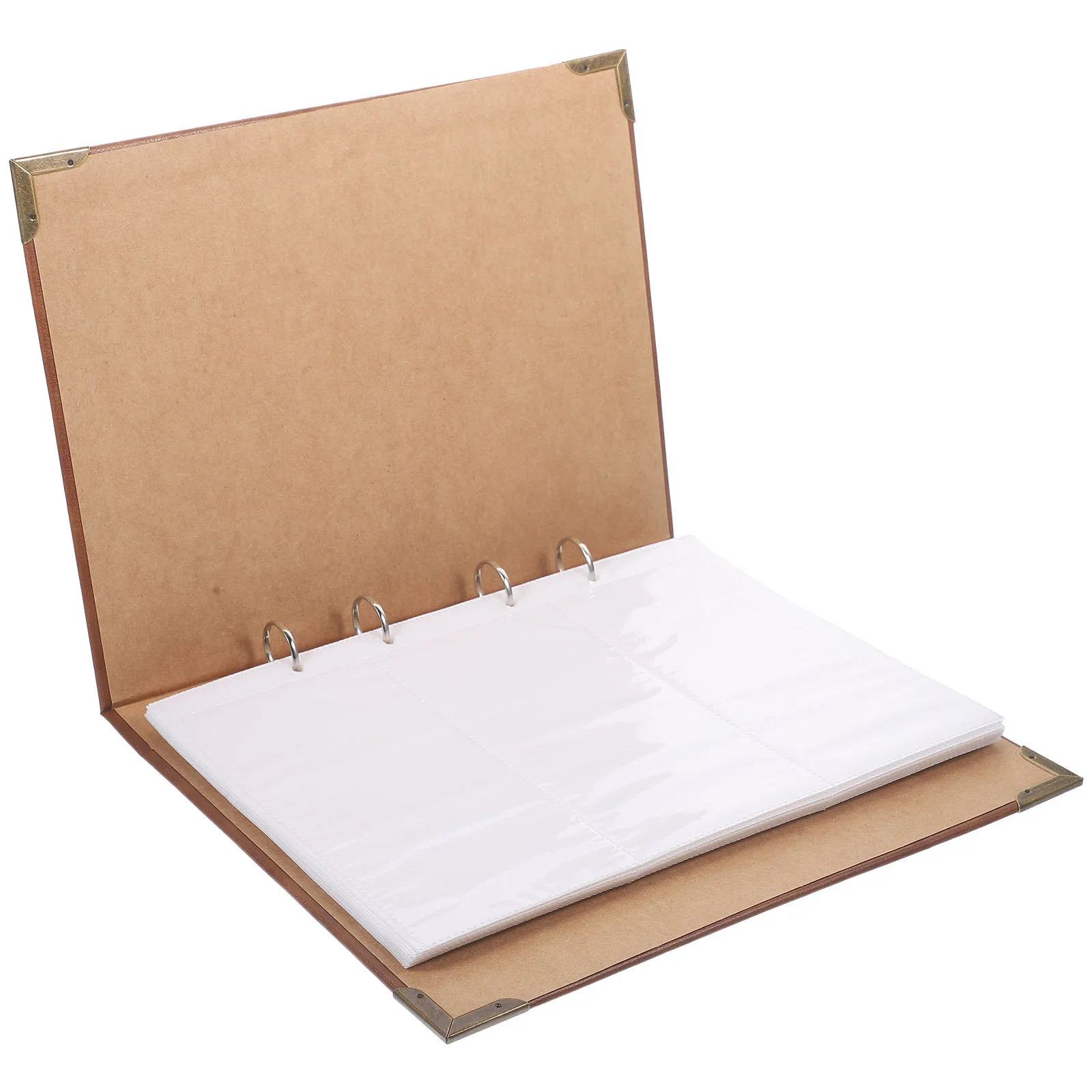 

Currency Collection Album Premium Transparent Holder for Bills Coins Stickers Photos Gaming Cards Postcards Storage