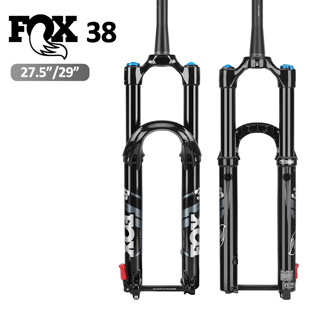 FOX Mountainbike-Vorderradgabel, 29 Zoll, Luftdruck, Aluminiumlegierung, konische MTB-Fahrrad-Federgabel, BOOST 15 x 110 mm