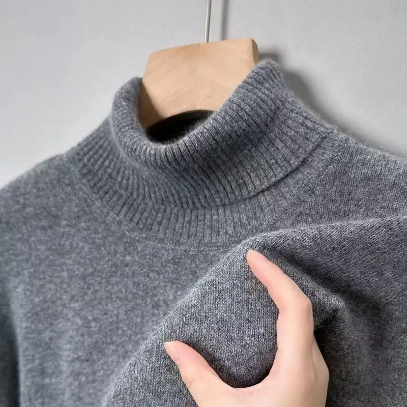 Men's Knitwear Men's Winter Knitwear Men's Winter High-end Men's Turtleneck Knitted men's Cashmere Sweater For Men