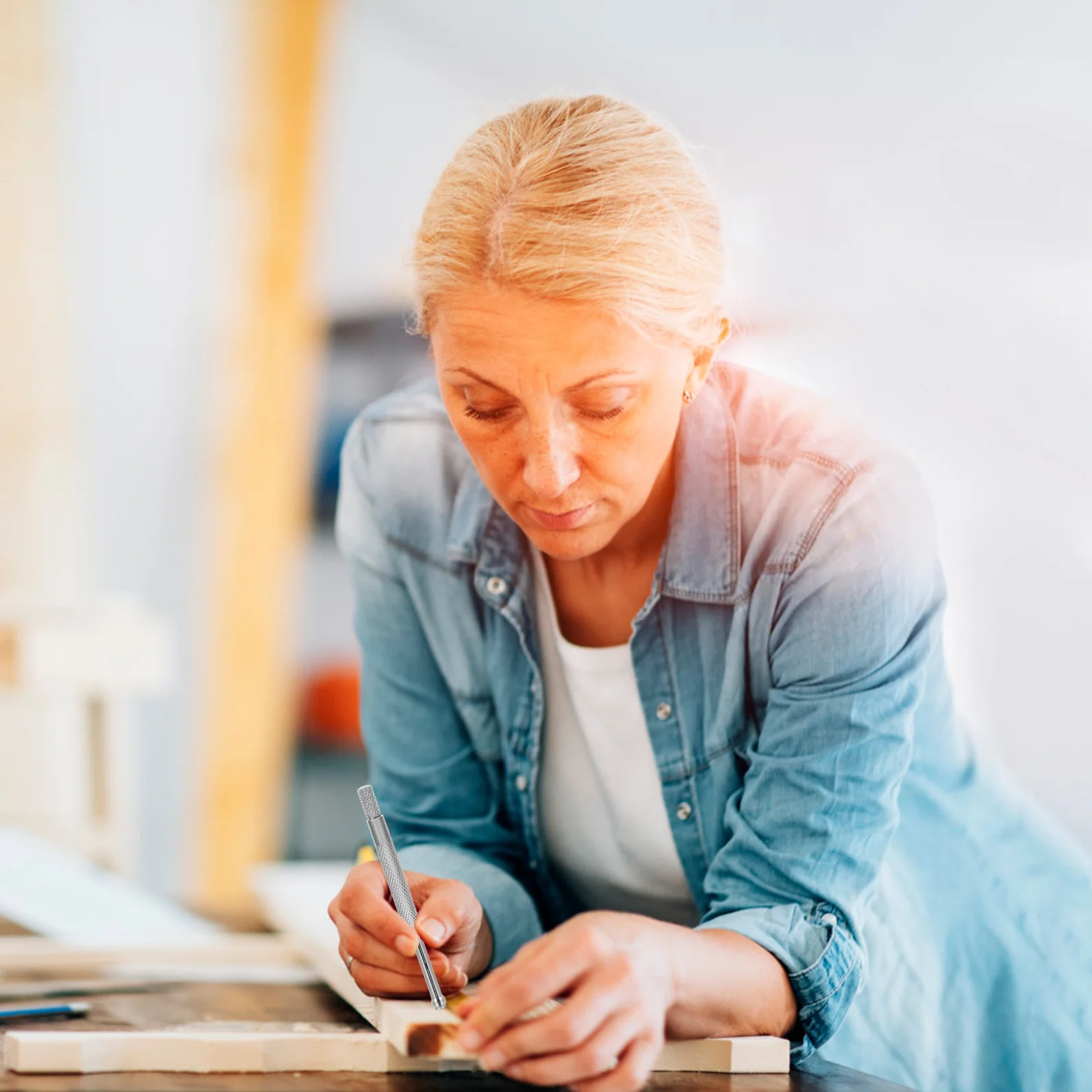 

4Pcs Inside Hole Gage Carbon Telescoping Gage Set Hardened Surface Titanium Plated Durable Internal Calipers