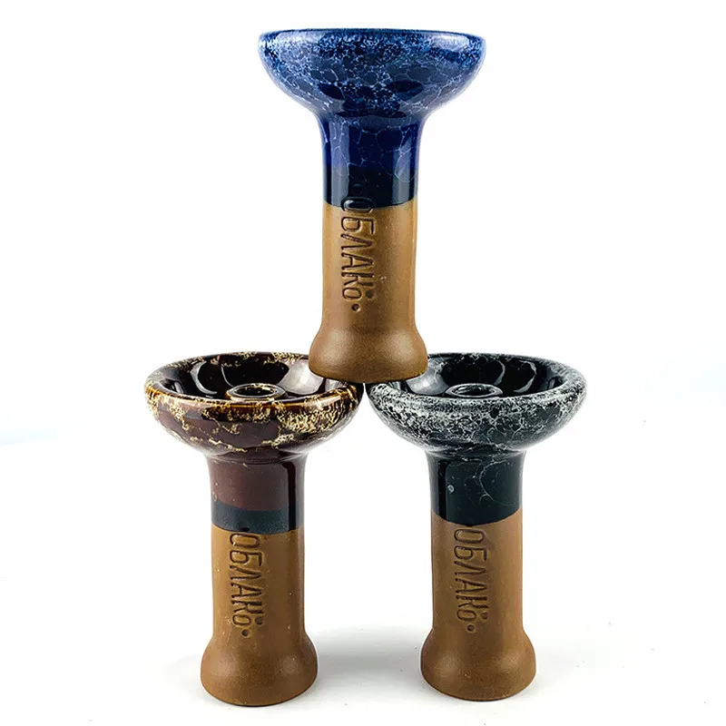 

Arabic Hookah Shisha Bowl Large 12mm Ceramic Funnel Nargile Sheesha Pods Chicha Smoke Accessories Cachimba Chicha Shisha Head