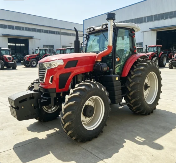 Agricultural tractor 150HP 4WD water-cooled diesel engine for agricultural operations