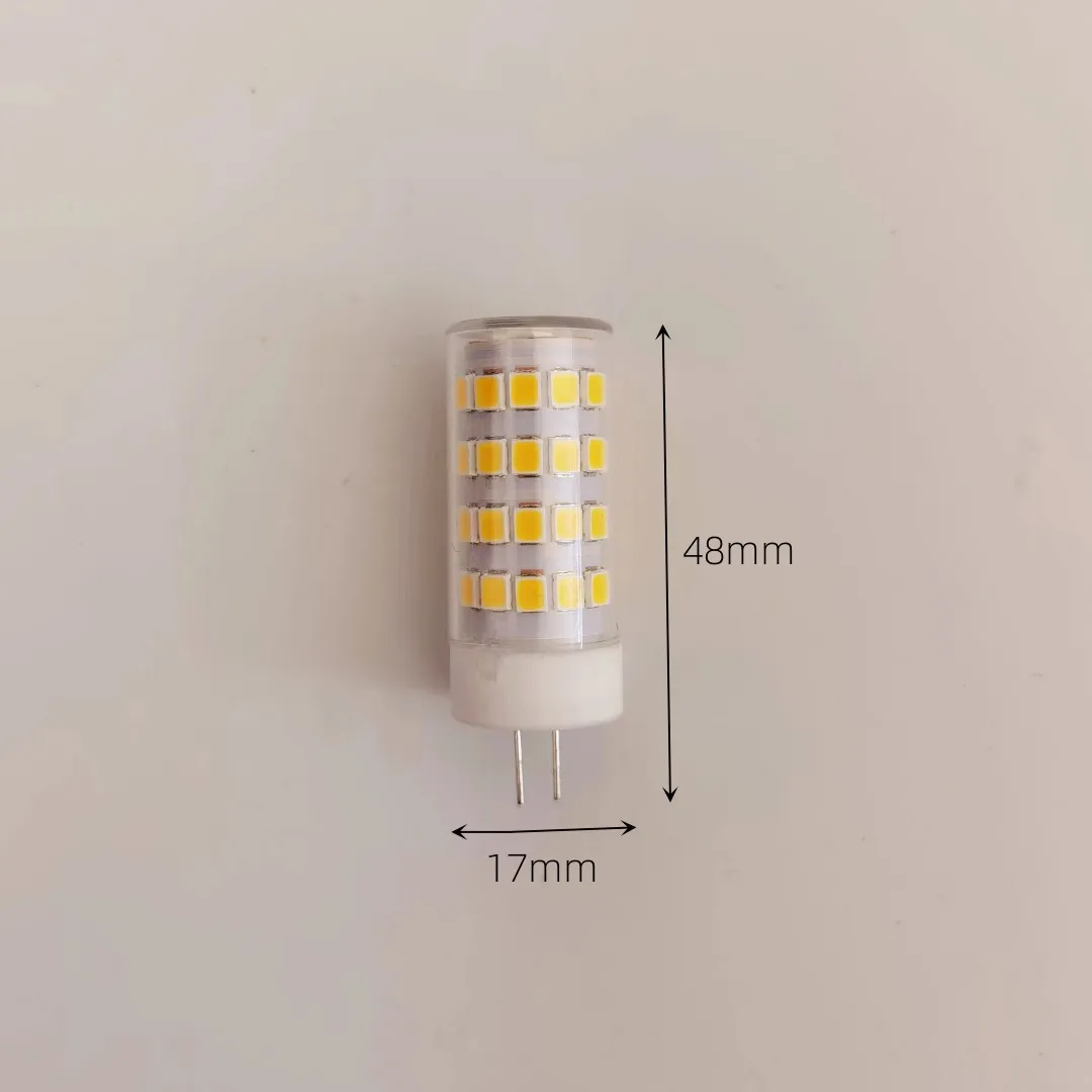 Imagem -03 - Milho Cerâmico Lâmpada Led Lustre Pendente Lâmpada de Parede Branco Natural 5w Acdc 12v 24v 48v g4 g9 E14 3000k 4000k 4500k 6000k Peças