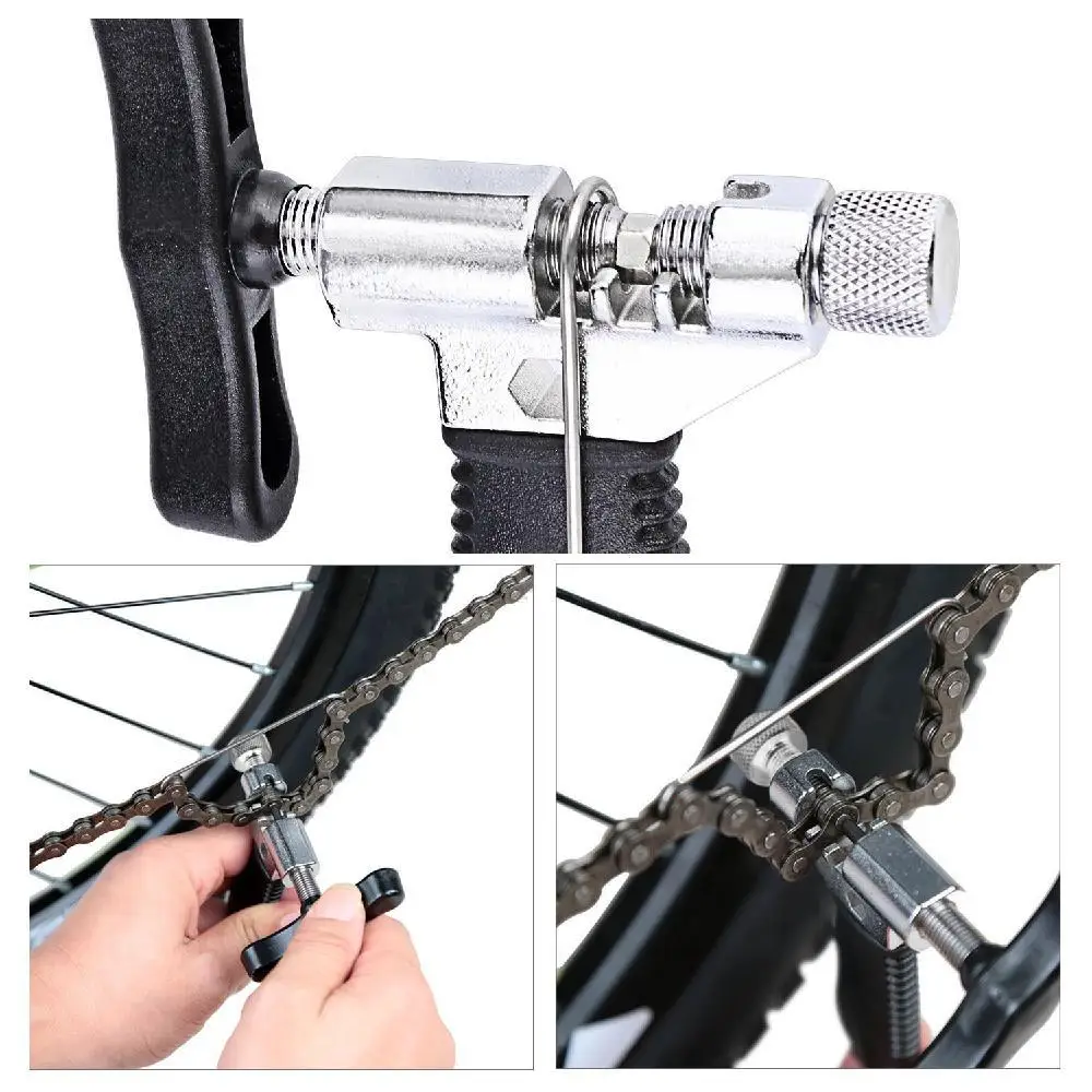 Bicycle Chain Clamping Tool Drift Chain Chain Checker Chain Wear Indication Tool Bottle Opener Makeup Remover Multi Tool