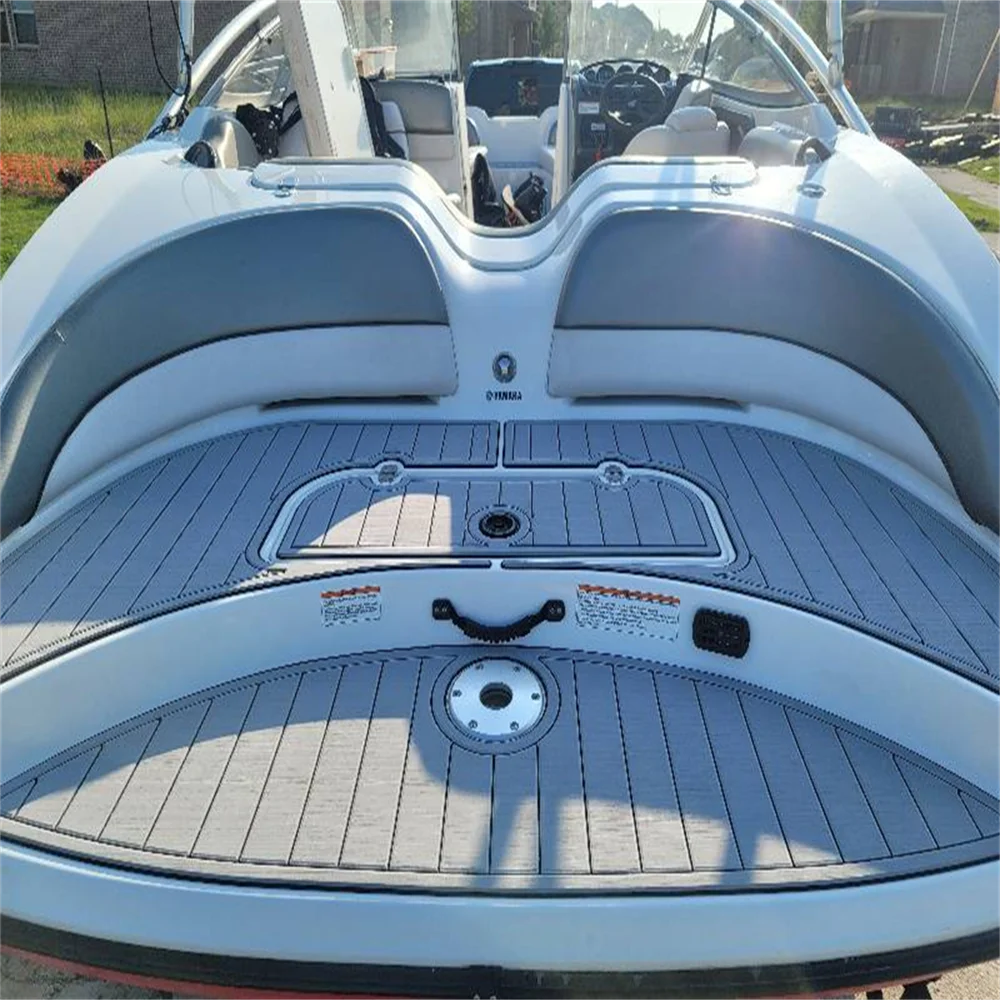 2007 Ya-ma-ha AR210 Swim Platform Cockpit Pad Boat EVA Foam Teak Deck Floor Mat SeaDek MarineMat Gatorstep Style Self Adhesive