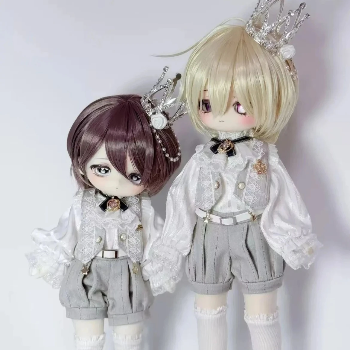 Conjunto de Ropa para Muñeca de 30 cm, Traje de Príncipe Elegante para Muñeca BJD, Accesorios de Juego para Casa de Muñecas, Sin Muñeca