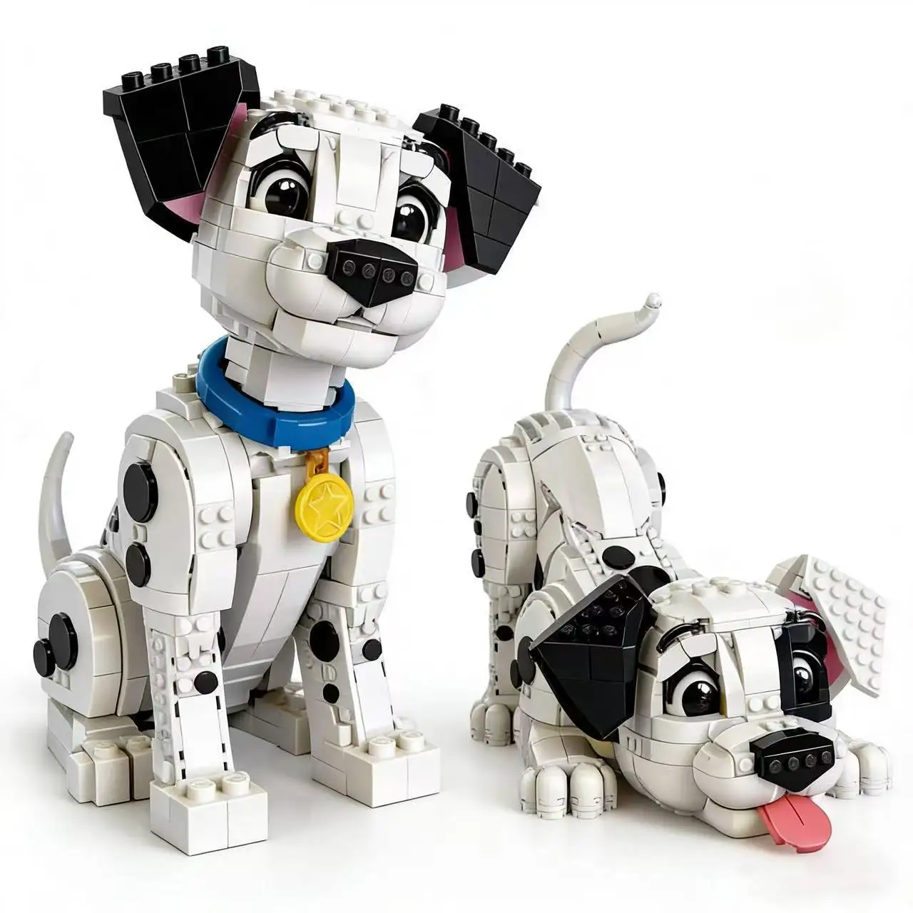 

2026 Новая модель/деломатинский щенок, набор строительных блоков для далматина, 43269, совместимый с частицами, сборка, строительный блок, игрушка, подарок на Новый год