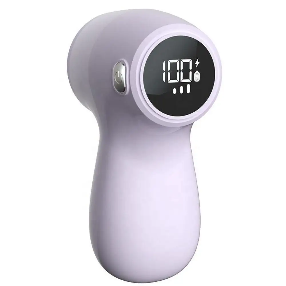 2024 Rechargeable USB Electric Lint Remover Digital Display Wireless Laundry Fabric Shaver Mini Portable Clothes Shaver