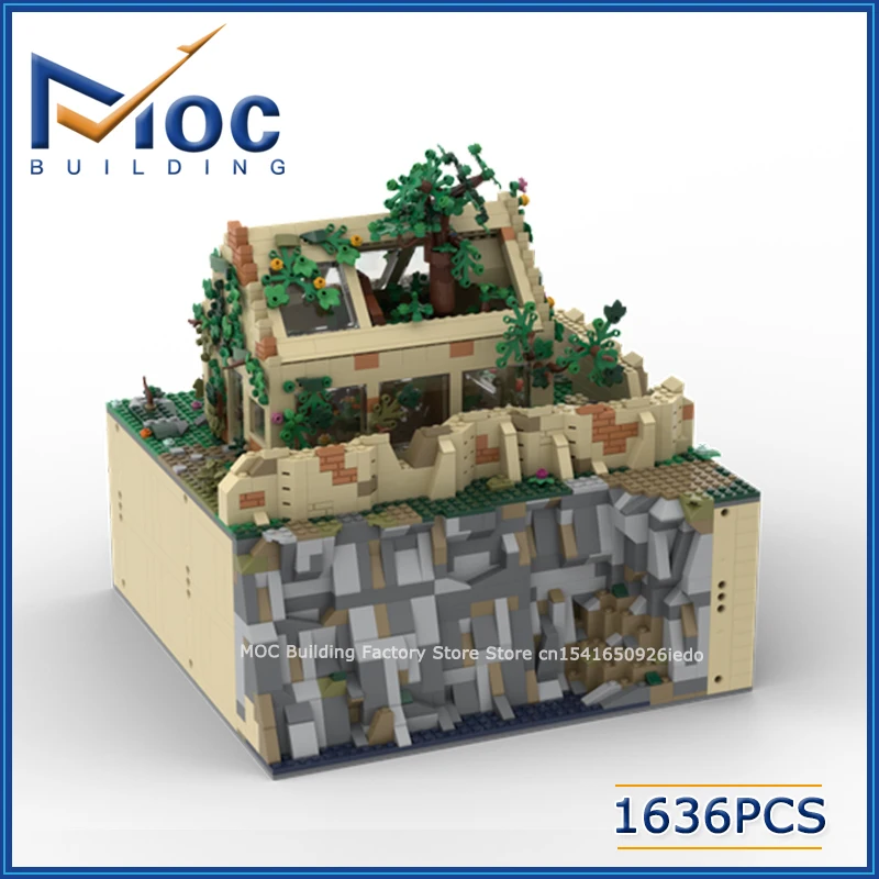 MOC Building Blocks Classic Magical Movie Series Scene Greenhouse Model DIY Assemble Bricks Collection Display Toys Xmas Gifts