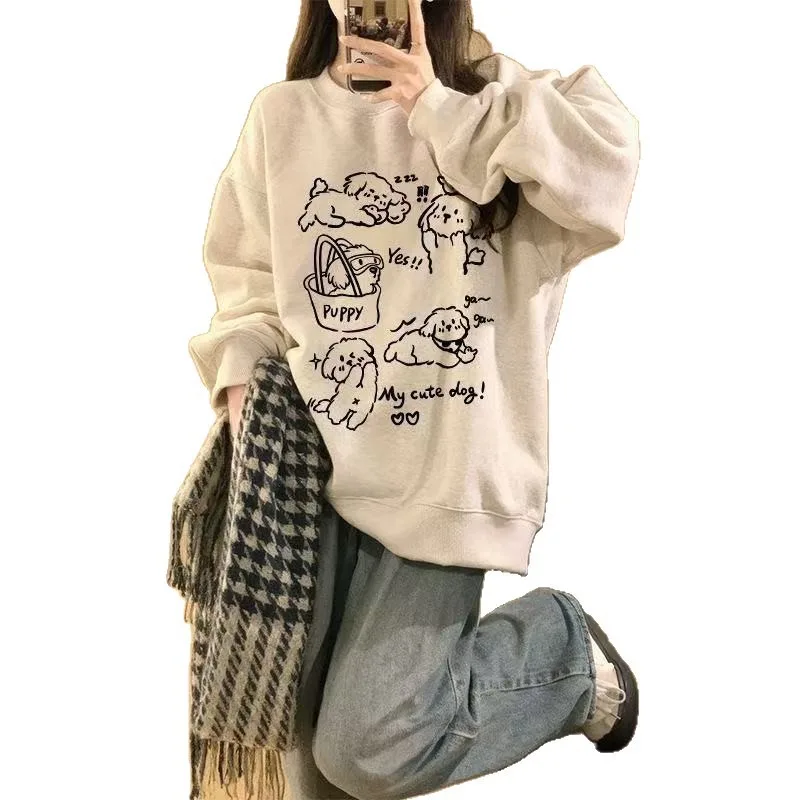 Suéter de Cuello Redondo para Mujer, Estilo Casual, Primavera-Otoño 2026, Moda Versátil