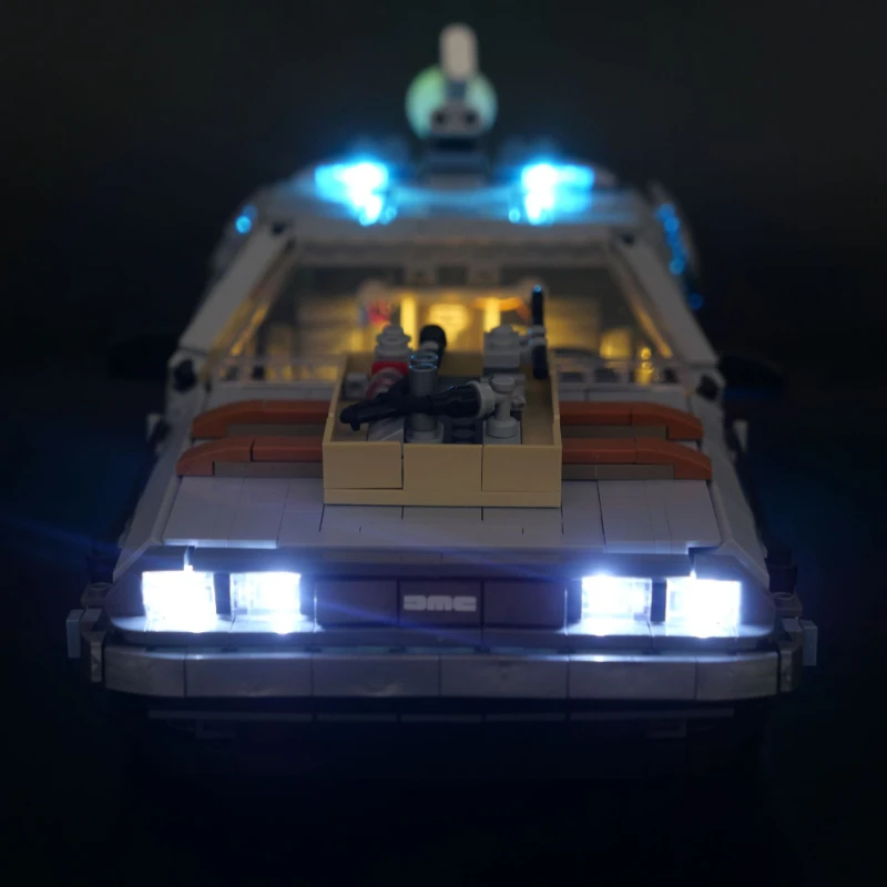 No Model LED Light Set for Back To The Future Time Machine 10300